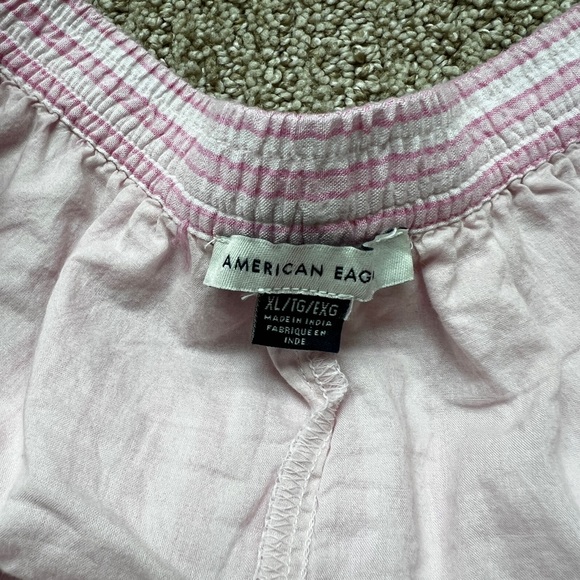 American Eagle Outfitters Pink Striped Maxi Skirt - Picture 4 of 4